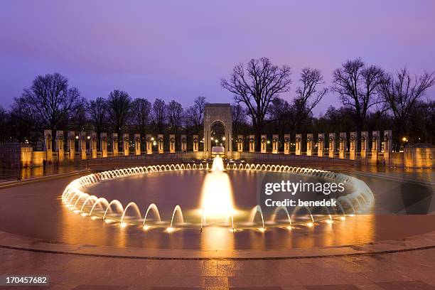 washington, dc, ee. uu. - conmemorativo de guerra fotografías e imágenes de stock