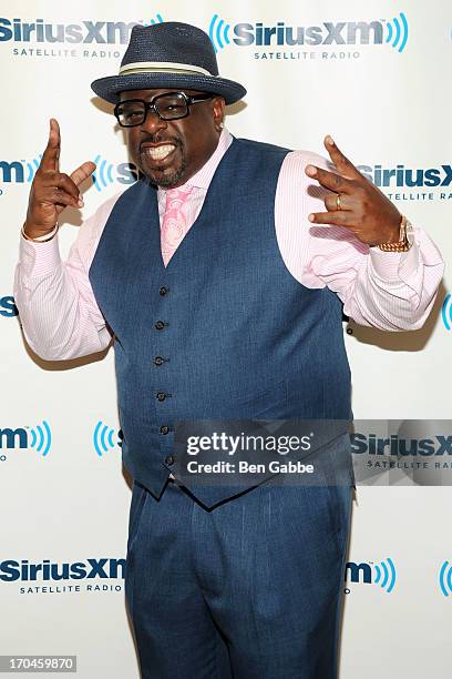 Actor, comedian and director Cedric the Entertainer visits SiriusXM Studios on June 13, 2013 in New York City.