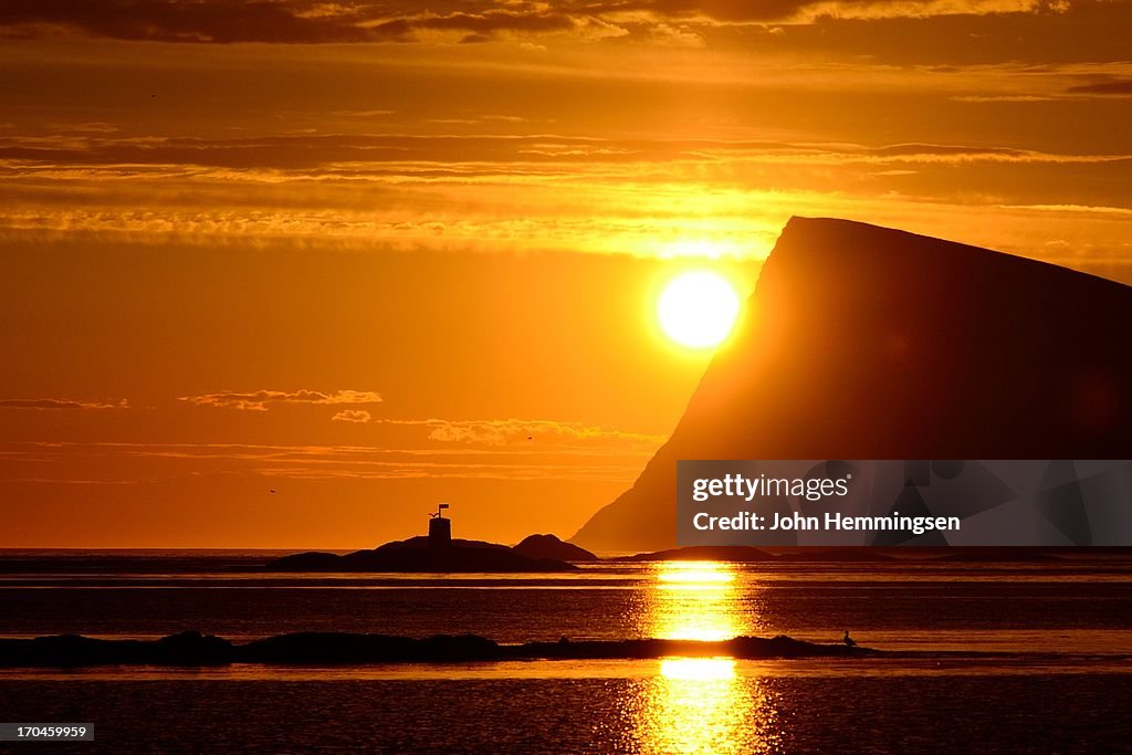 Midnightsun from Sommarøy