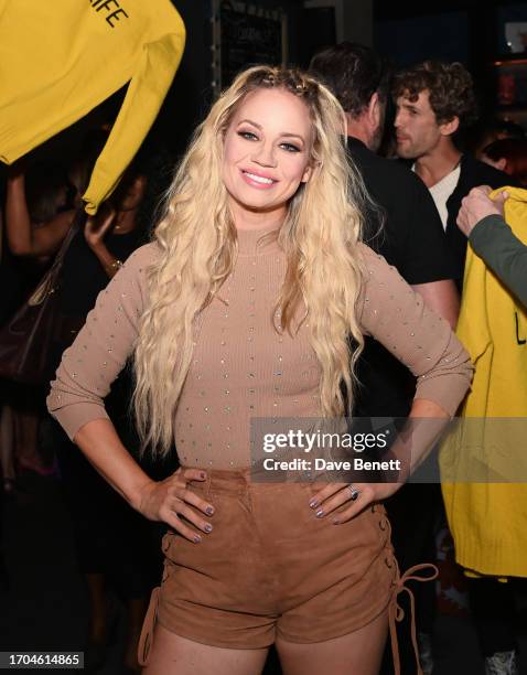 Kimberly Wyatt attends the launch of the FUND x Style For Stroke Foundation's 'Jumpers For Joy!' Collection at The Little Scarlett Door on September...