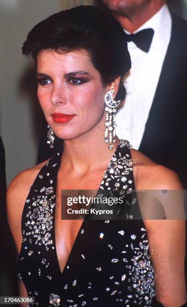 Princess Caroline Of Monaco, circa 1986.