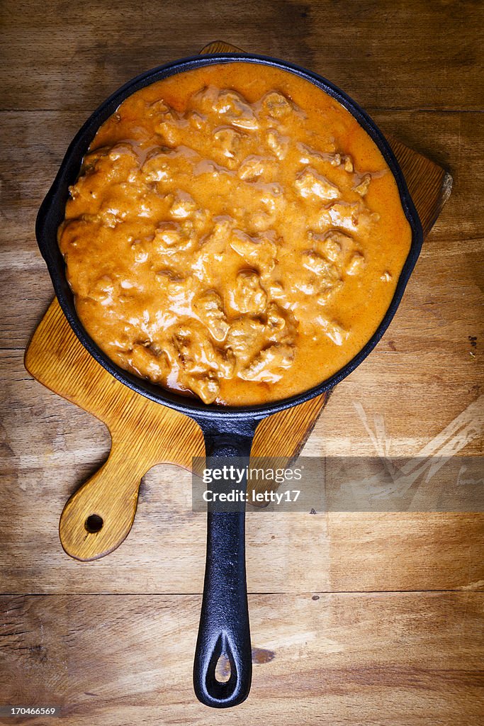 Beef Stroganoff