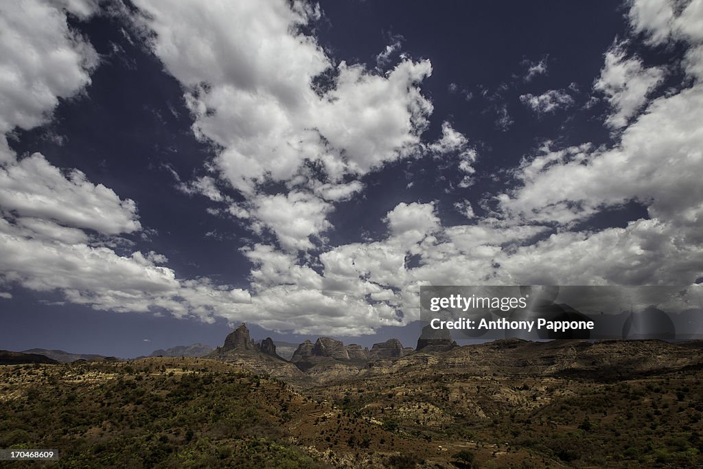 The Simien Mountain National Park, Ethiopia