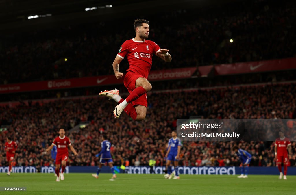 Liverpool v Leicester City - Carabao Cup Third Round