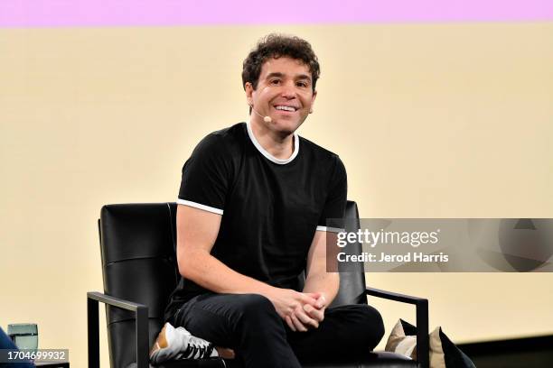 Jon Lovett, Co-founder, Crooked Media speaks onstage during Vox Media's 2023 Code Conference at The Ritz-Carlton, Laguna Niguel on September 27, 2023...