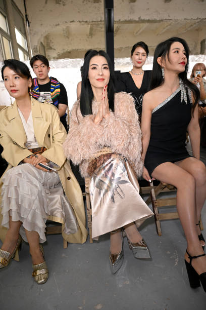 FRA: Dries Van Noten : Front Row - Paris Fashion Week - Womenswear Spring/Summer 2024