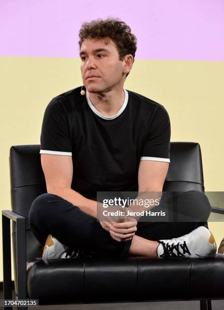 Jon Lovett, Co-founder, Crooked Media speaks onstage during Vox Media's 2023 Code Conference at The Ritz-Carlton, Laguna Niguel on September 27, 2023...