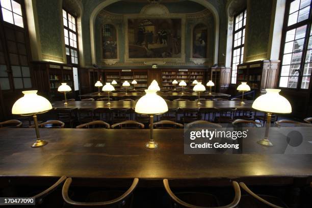 Sorbonne university library, Paris, France.