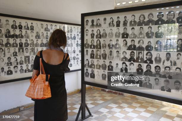 The Tuol Sleng Genocide Museum in Phnom Penh, Phnom Penh, Cambodia.