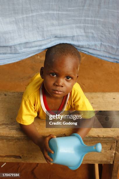 African boy in Lome, Lome, Togo.