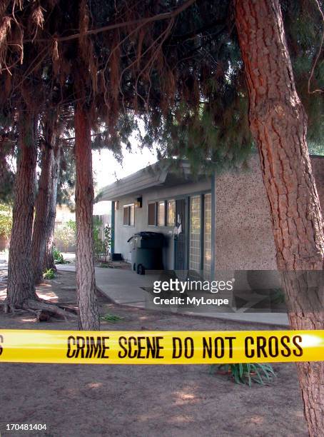 Crime scene Marcus Wesson suspected mass murder, Fresno, CA, USA, March 2005.
