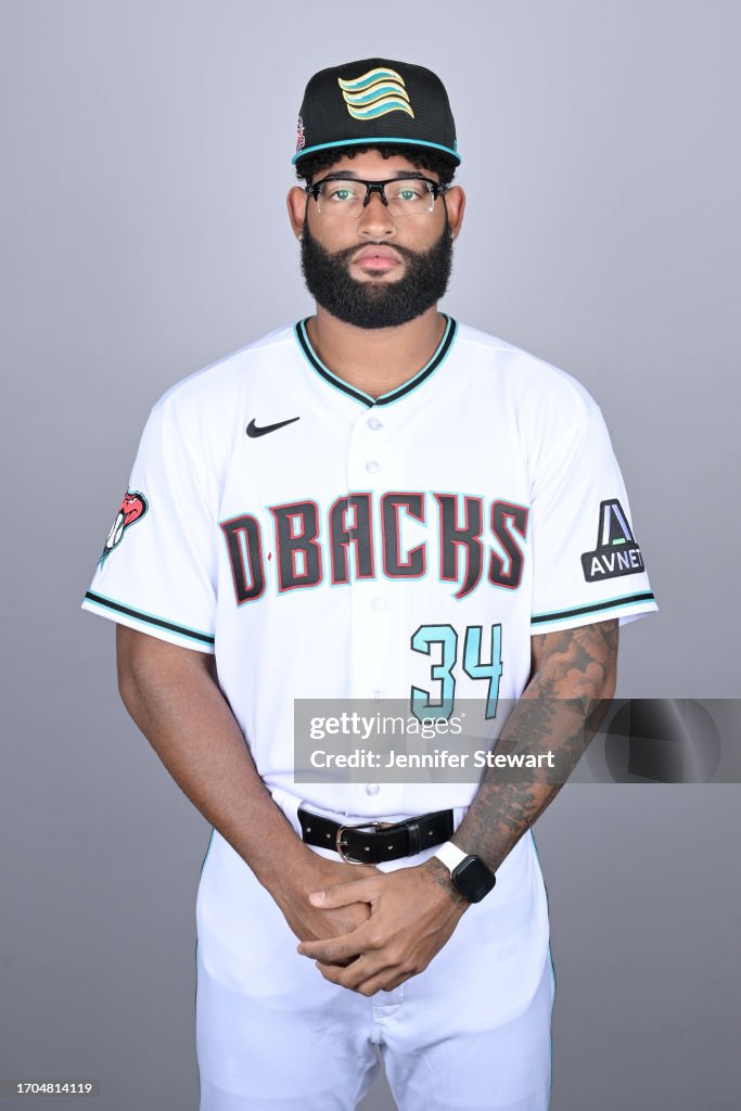 Salt River Rafters Christian Montes De Oca of the Salt River Rafters poses for a photo ...