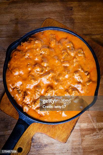 beef stroganoff - beef stroganoff stock pictures, royalty-free photos & images