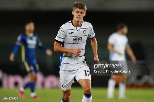 Charles De Ketelaere of Atalanta during the Serie A TIM match between Hellas Verona FC and Atalanta BC at Stadio Marcantonio Bentegodi on September...