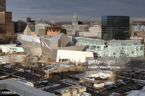 Denver Razor Building Frederic C Hamilton Building Denver Art Museum Photos and Premium High ...