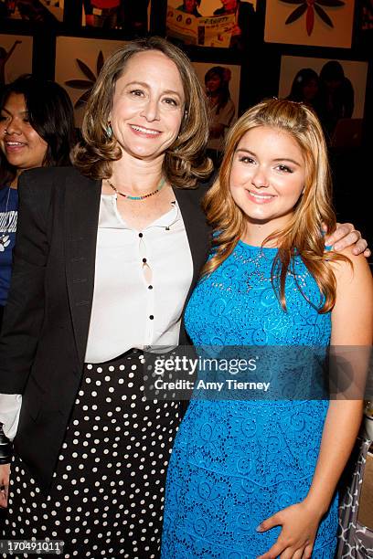 Producer Nina Jacobson and actress Ariel Winter attend Step Up Women's Network's 10th Annual Inspiration Awards at The Beverly Hilton Hotel on May...