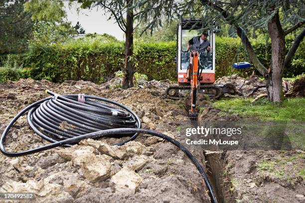 Geothermal Testing Pipe 49 Pipes For Geothermal Heating System Stock Photos, High-Res Pictures ...