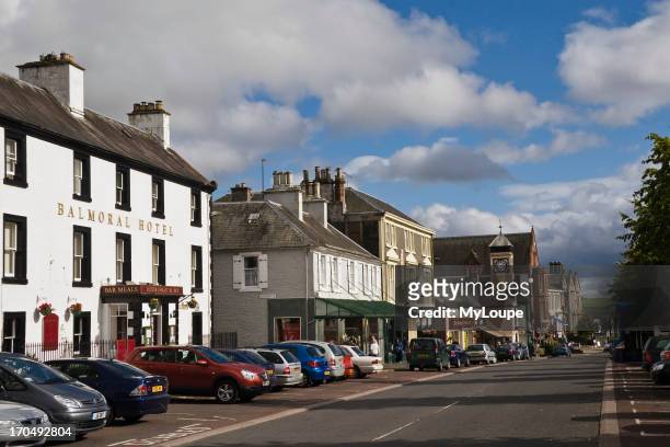 High Street, Moffat, Dumfries and Galloway, Scotland, United Kingdom.