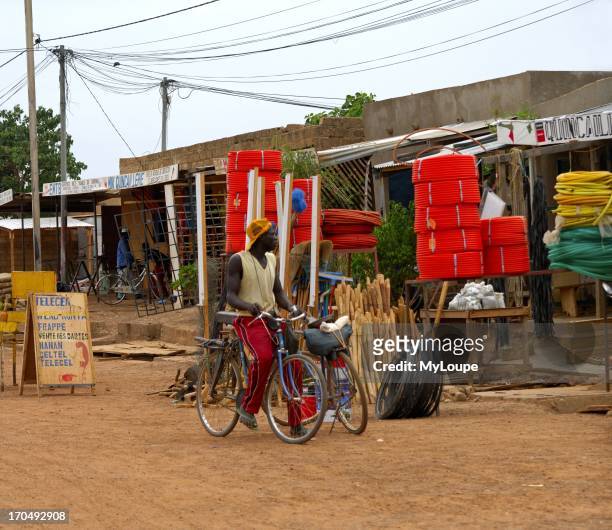 Hard ware store in the streets of Ouagadougou, Burkina Faso.