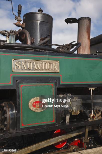 Snowdon Engine 39 Steam Engine Badge Stock Photos, High-Res Pictures, and Images ...