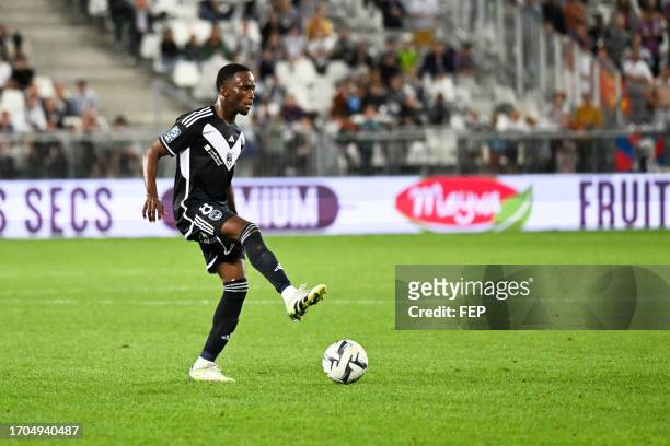 Issouf SISSOKHO during the Ligue 2 BKT match between Football Club des Girondins de Bordeaux and Stade Malherbe Caen at Stade Matmut Atlantique on...