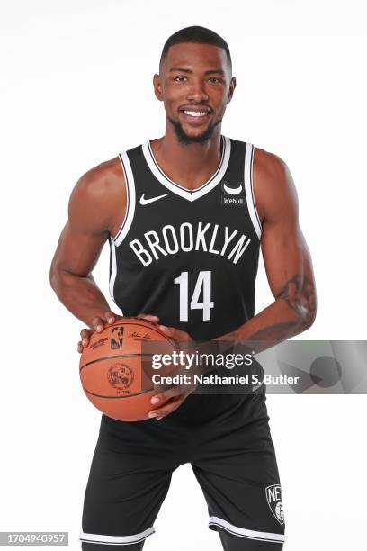 Harry Giles III of the Brooklyn Nets poses for a portrait for Media Day at the Barclays Center in Brooklyn, New York. NOTE TO USER: User expressly...