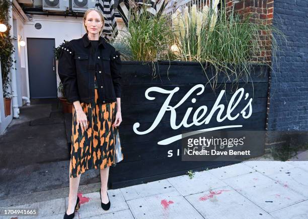 Jade Parfitt attends The Beauty of Age presented by Kiehl's Supper Club at Bistrotheque on October 3, 2023 in London, England.