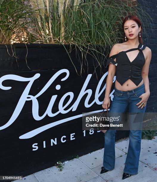 Nuria Ma attends The Beauty of Age presented by Kiehl's Supper Club at Bistrotheque on October 3, 2023 in London, England.
