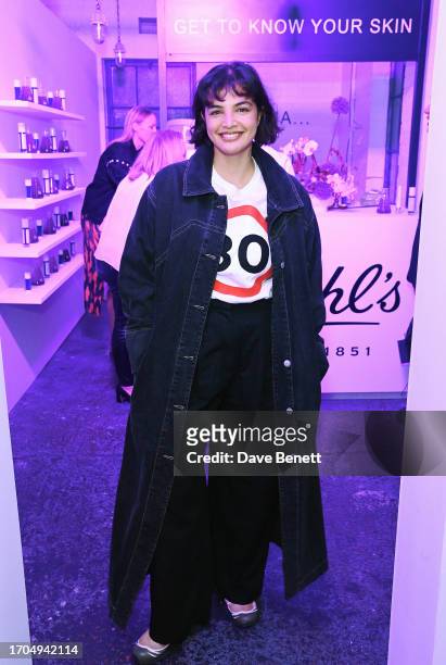 Emma Breschi attends The Beauty of Age presented by Kiehl's Supper Club at Bistrotheque on October 3, 2023 in London, England.