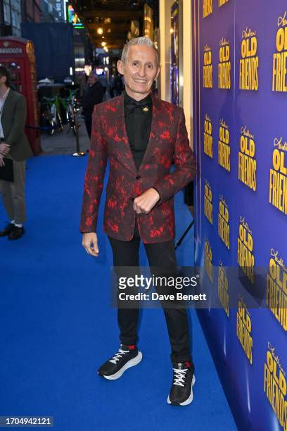 George Stiles attends the press night performance of "Stephen Sondheim's Old Friends" at The Gielgud Theatre on October 3, 2023 in London, England.