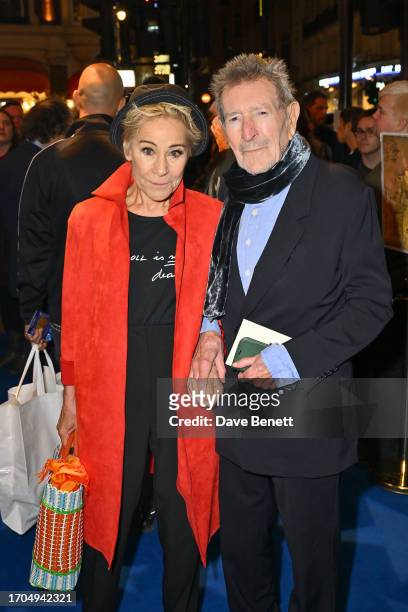 Zoe Wanamaker and Gawn Grainger attend the press night performance of "Stephen Sondheim's Old Friends" at The Gielgud Theatre on October 3, 2023 in...