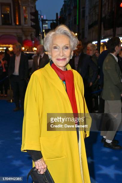 Sian Phillips attends the press night performance of "Stephen Sondheim's Old Friends" at The Gielgud Theatre on October 3, 2023 in London, England.