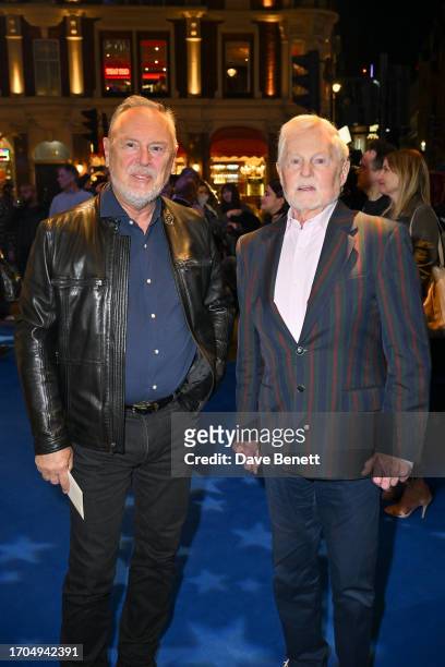 Richard Clifford and Sir Derek Jacobi attend the press night performance of "Stephen Sondheim's Old Friends" at The Gielgud Theatre on October 3,...