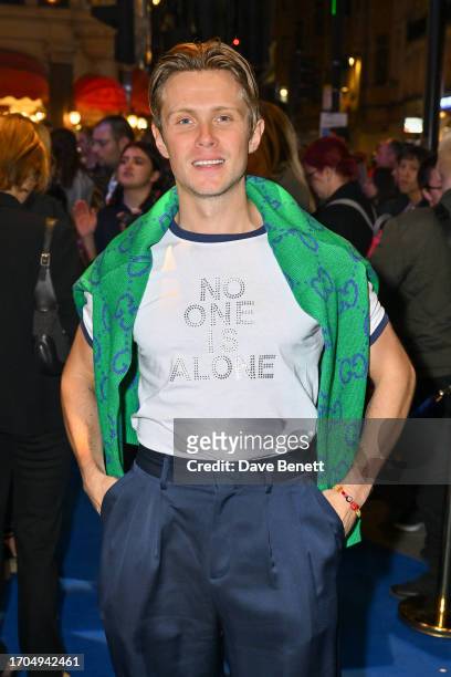 Rob Houchen attends the press night performance of "Stephen Sondheim's Old Friends" at The Gielgud Theatre on October 3, 2023 in London, England.