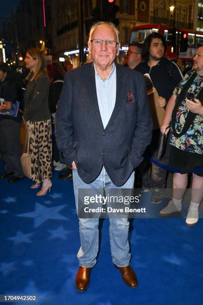 Pete Waterman attends the press night performance of "Stephen Sondheim's Old Friends" at The Gielgud Theatre on October 3, 2023 in London, England.