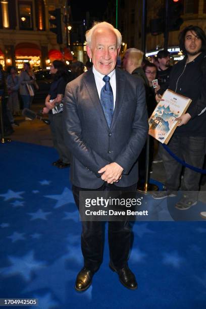 Simon Callow attends the press night performance of "Stephen Sondheim's Old Friends" at The Gielgud Theatre on October 3, 2023 in London, England.