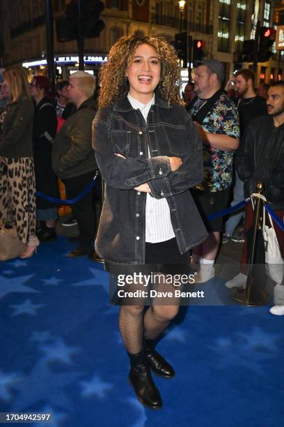 Rose Matafeo attends the press night performance of "Stephen Sondheim's Old Friends" at The Gielgud Theatre on October 3, 2023 in London, England.