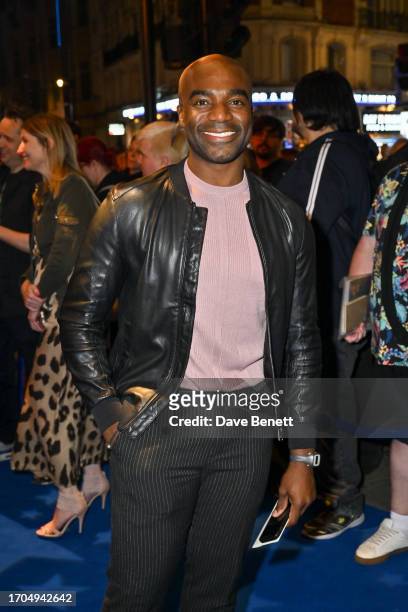 Ore Oduba attends the press night performance of "Stephen Sondheim's Old Friends" at The Gielgud Theatre on October 3, 2023 in London, England.