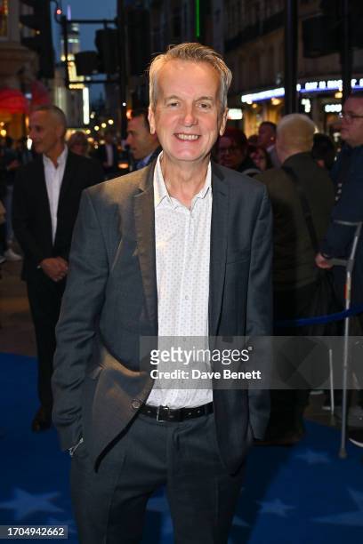 Frank Skinner attends the press night performance of "Stephen Sondheim's Old Friends" at The Gielgud Theatre on October 3, 2023 in London, England.