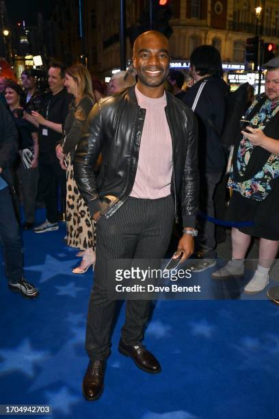 Ore Oduba attends the press night performance of "Stephen Sondheim's Old Friends" at The Gielgud Theatre on October 3, 2023 in London, England.