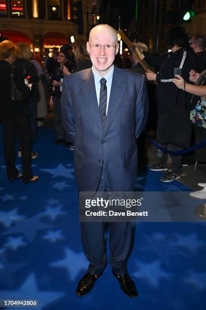 Matt Lucas attends the press night performance of "Stephen Sondheim's Old Friends" at The Gielgud Theatre on October 3, 2023 in London, England.