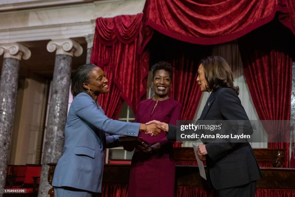 Vice President Harris Swears In Laphonza Butler To Replace Late Senator Dianne Feinstein