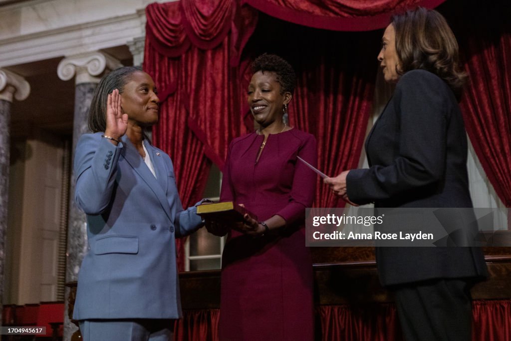Vice President Harris Swears In Laphonza Butler To Replace Late Senator Dianne Feinstein
