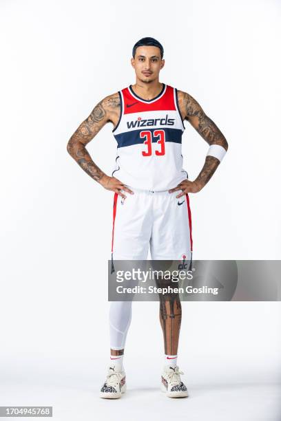 Kyle Kuzma of the Washington Wizards poses for portraits during NBA News  Photo - Getty Images
