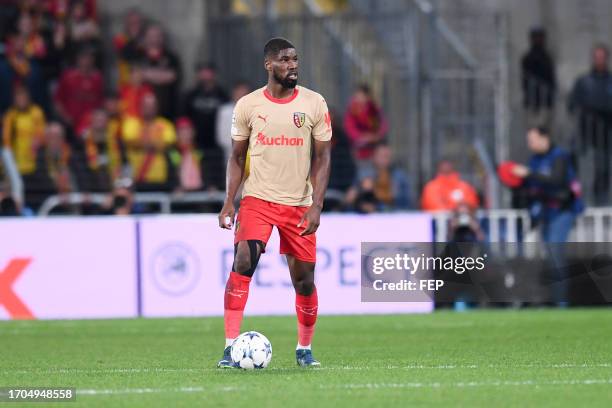 Kevin DANSO during the Champions League Group B football match between RC Lens and Arsenal at Stade Bollaert-Delelis on October 3, 2023 in Lens,...