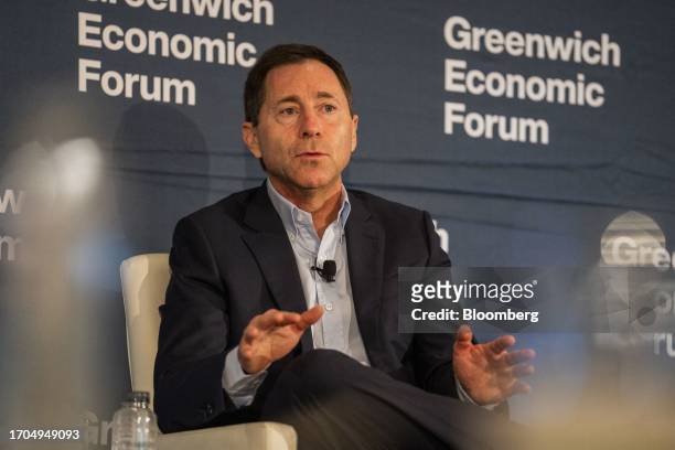 Pablo Calderini, president and chief investment officer of Graham Capital Management LP, during the Greenwich Economic Forum in Greenwich,...