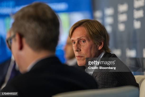 David Graham, chief investment officer of American Family Mutual Insurance Co., during the Greenwich Economic Forum in Greenwich, Connecticut, US, on...