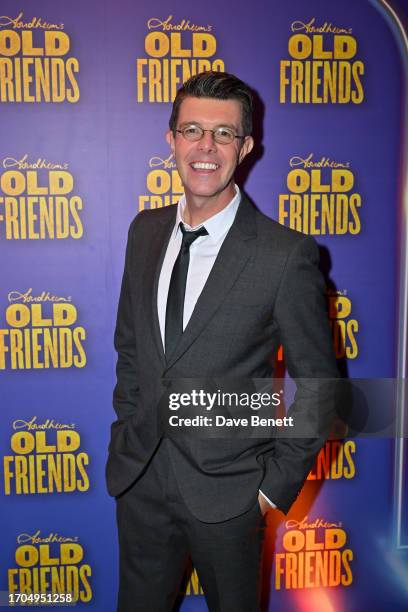 Gavin Lee attends the press night after party for "Stephen Sondheim's Old Friends" at The Prince of Wales Theatre on October 3, 2023 in London,...