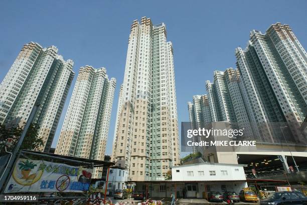 Hunghom Peninsula in the Hung Hom district of Hong Kong, 30 November 2004. A Hong Kong government minister and green groups criticised plans to...