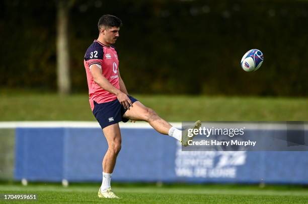 Tours , France - 4 October 2023; Jimmy O'Brien during an Ireland rugby squad training session at Complexe de la Chambrerie in Tours, France.